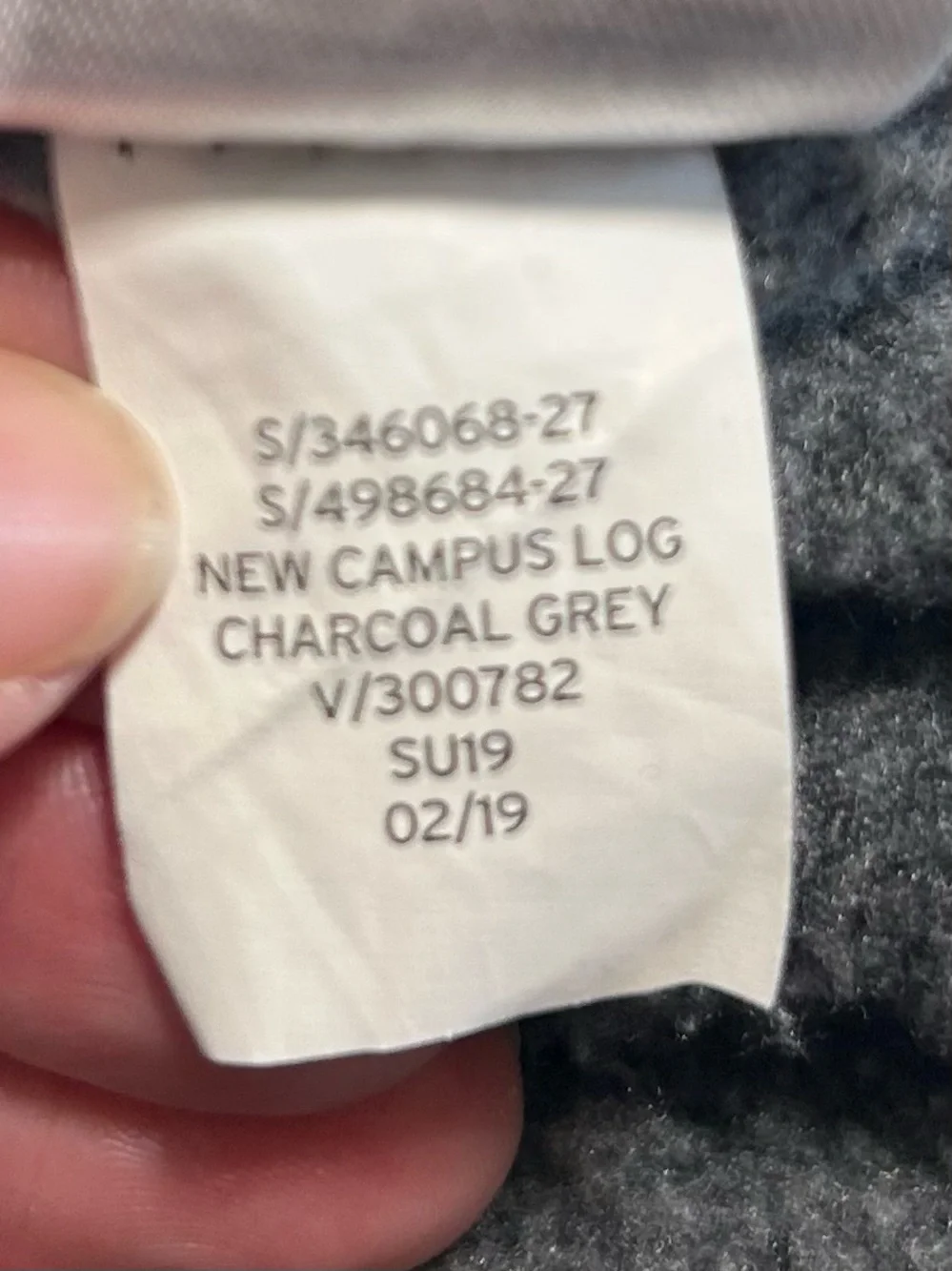 Gap Kids Charcoal Gray Logo Pullover Hoodie Size M (8) Fleece Sweatsh